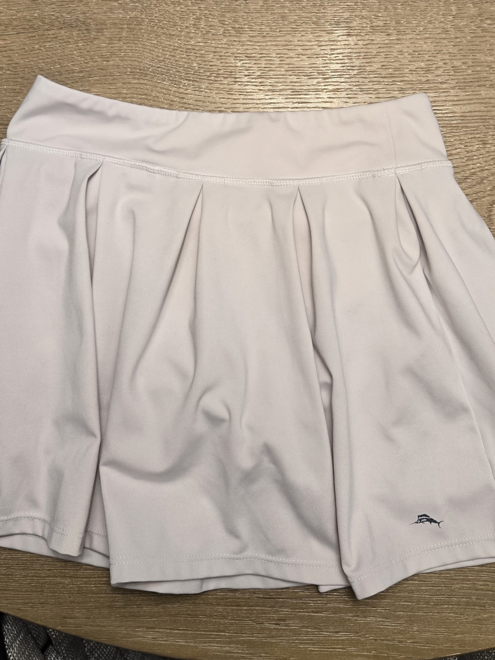 Tommy Bahama White Pleated Athletic Skort